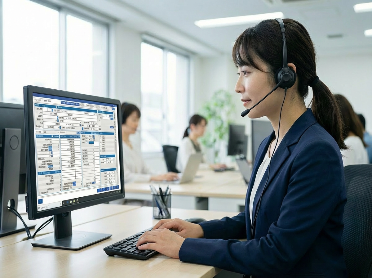 リモートサポートの様子